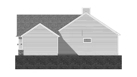 The Addison house plan, exterior view 2